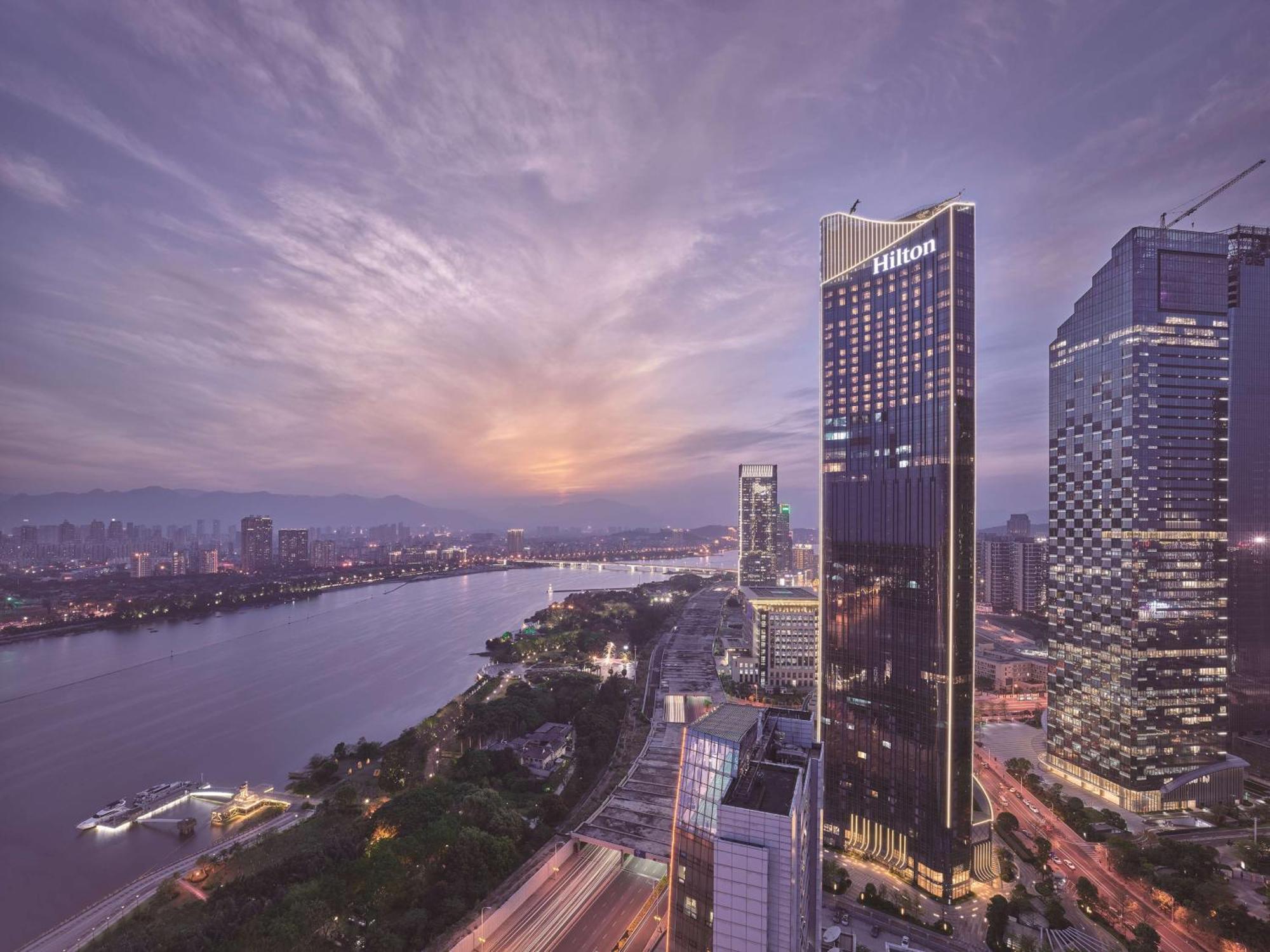 Hotel Hilton Fuzhou Fuzhou  Exterior foto