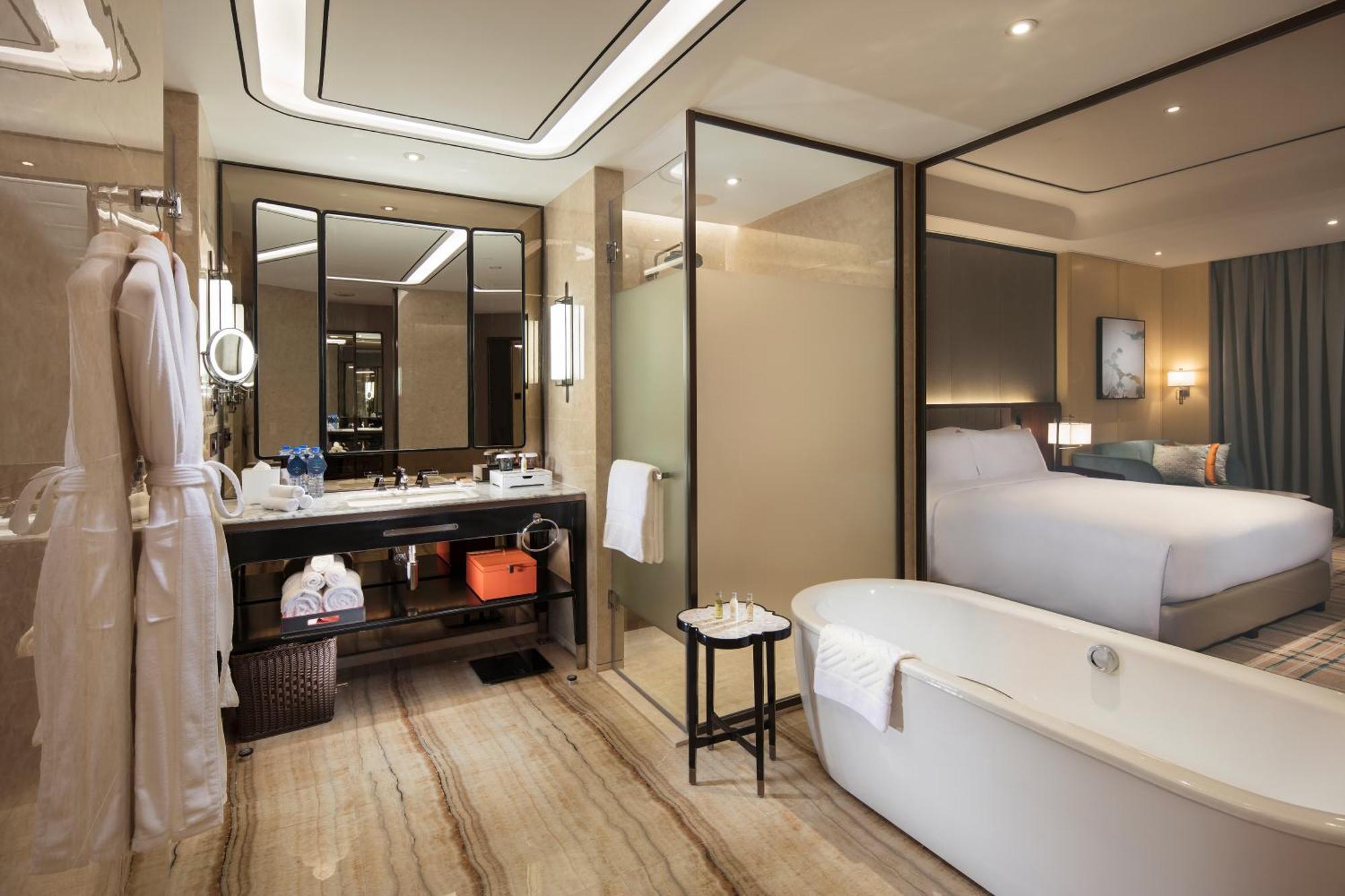 Hotel Hilton Fuzhou Fuzhou  Exterior foto
